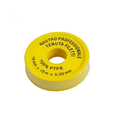 পাইপ sealing জন্য সাদা Teflon PTFE থ্রেড সীল টেপ