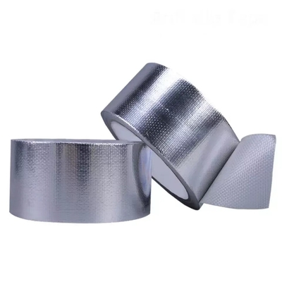 HVAC ফায়ারপ্রুফ অ্যালুমিনিয়াম ফয়েল ওয়াটারপ্রুফ টেপ ফাইবারগ্লাস তাপ নিরোধক টেপ