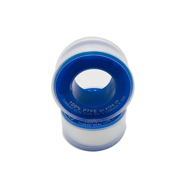 পাইপ sealing জন্য সাদা Teflon PTFE থ্রেড সীল টেপ