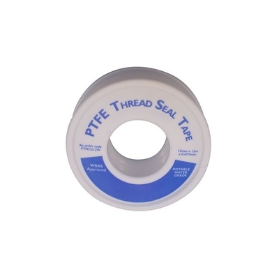 পাইপ sealing জন্য সাদা Teflon PTFE থ্রেড সীল টেপ
